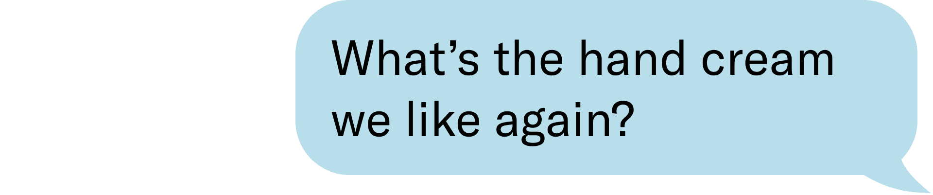 what's the hand cream we like again