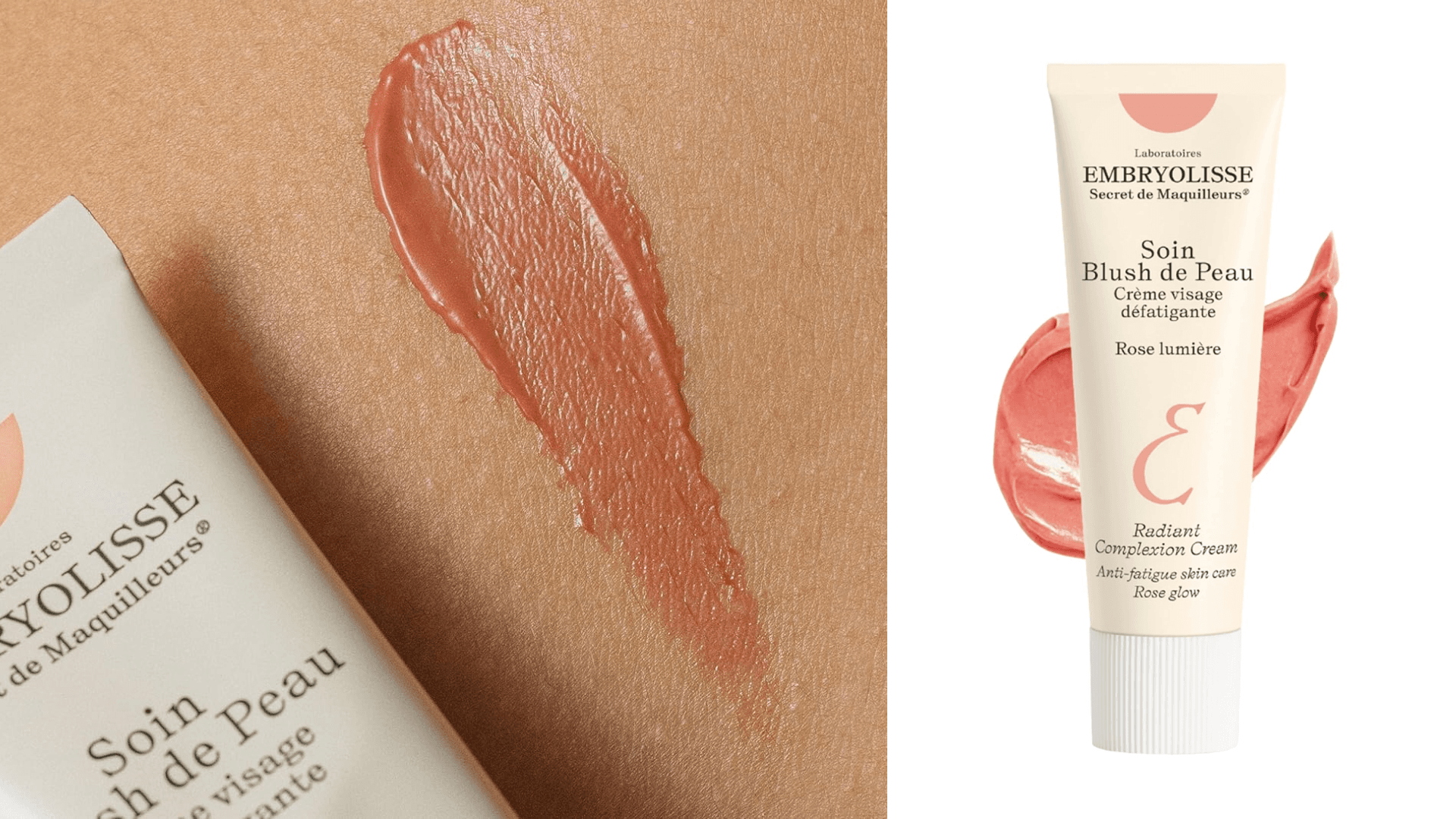 Embryolisse Radiant Complexion Cream. Hydrating and Illuminating Face Cream for Luminous, Glowing Skin - Rose Lumière, 1.01 Fl Oz