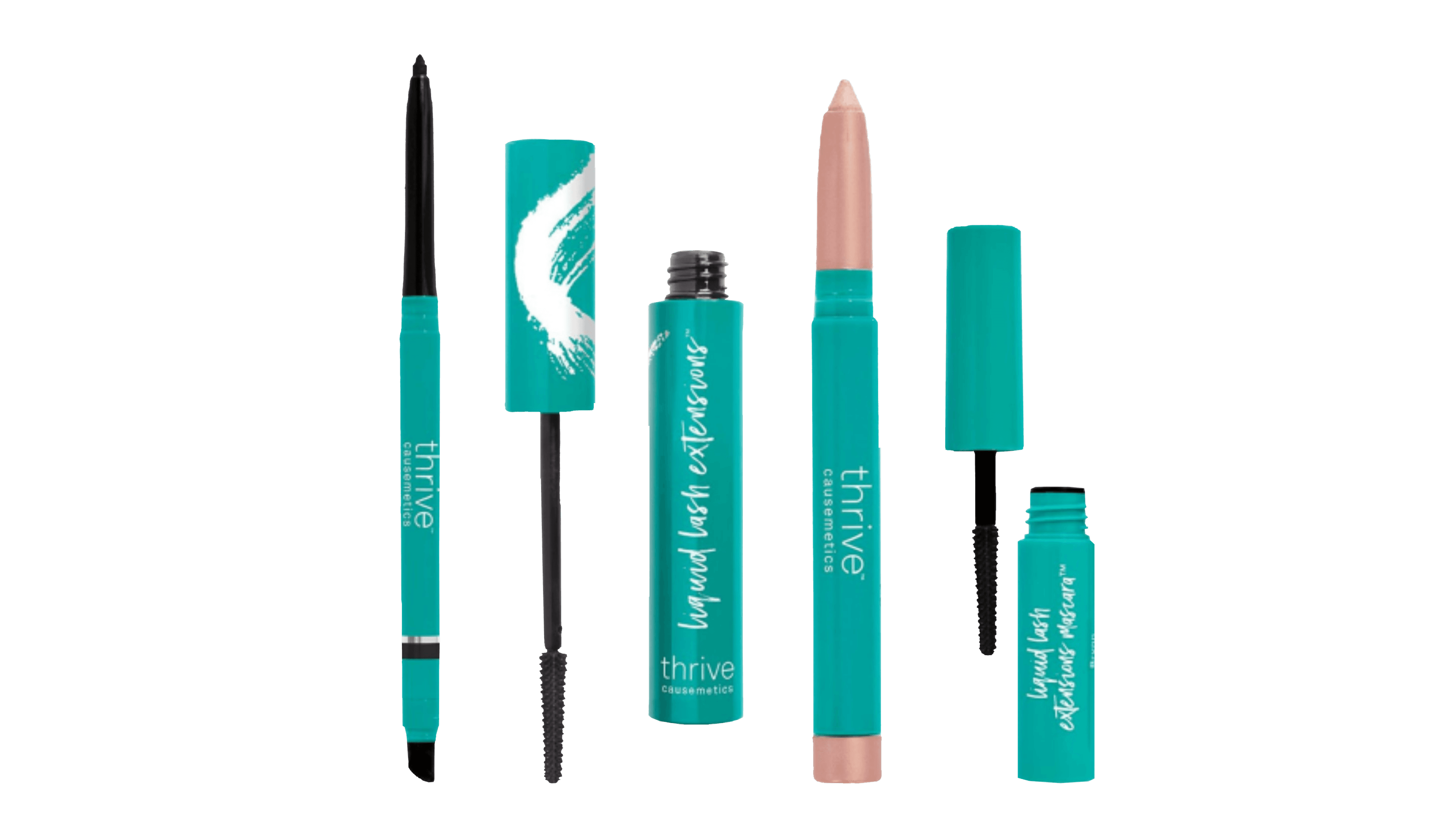 Mascara + Eyeliner + Brilliant Eye Brightener and Free Mini Mascara Set