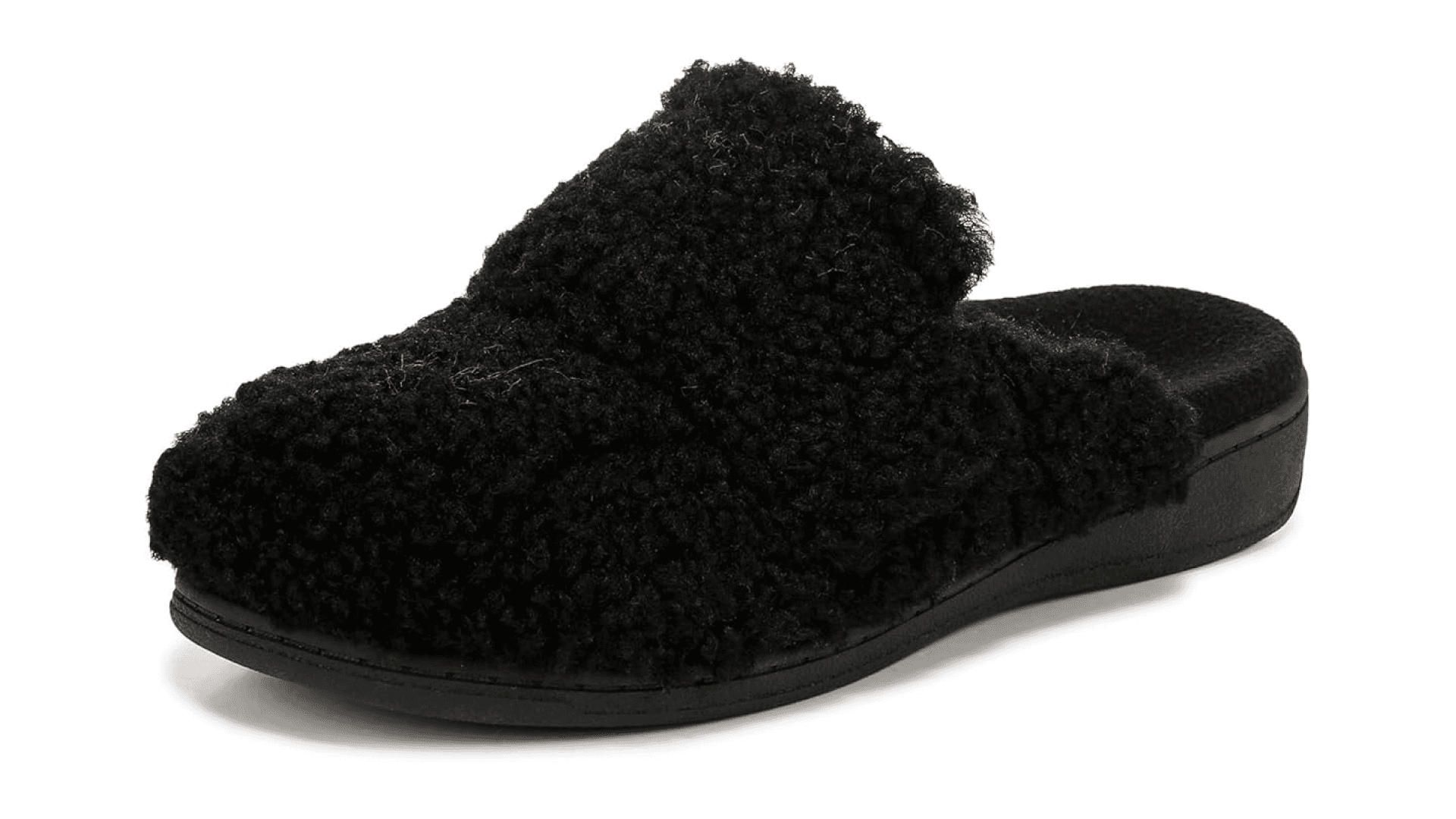 VIONIC Women's Gemma Ii Mules, Black Fabric, 9