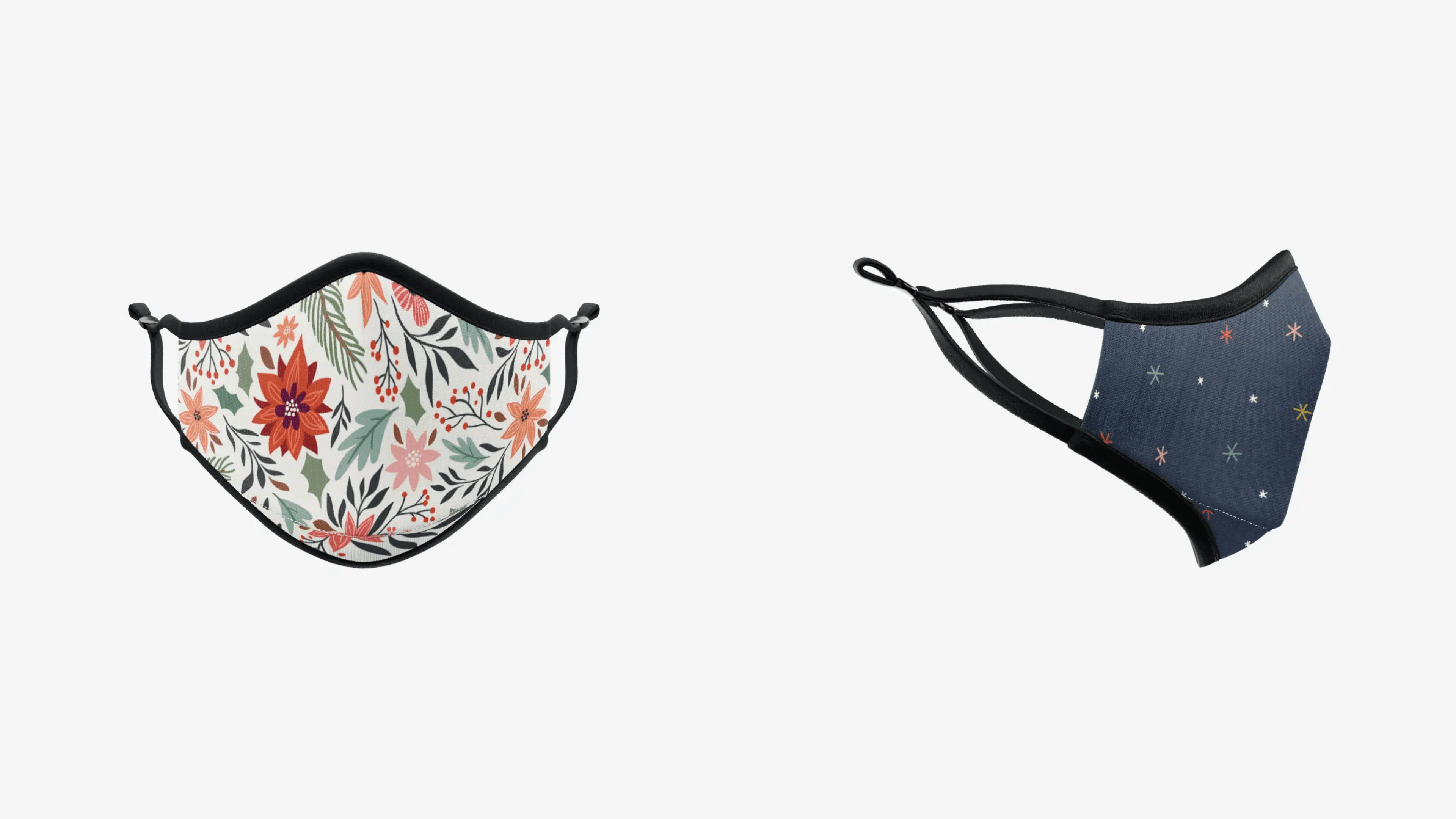 cotton masks with a pocket for filters