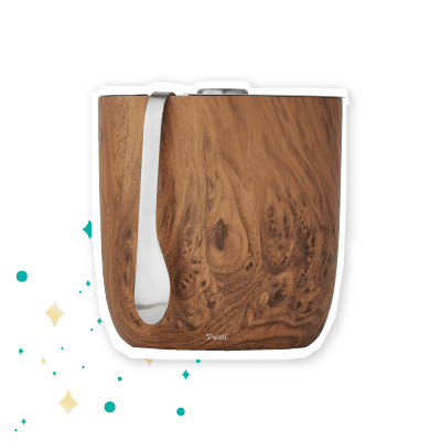 Swell Teakwood Ice Bucket