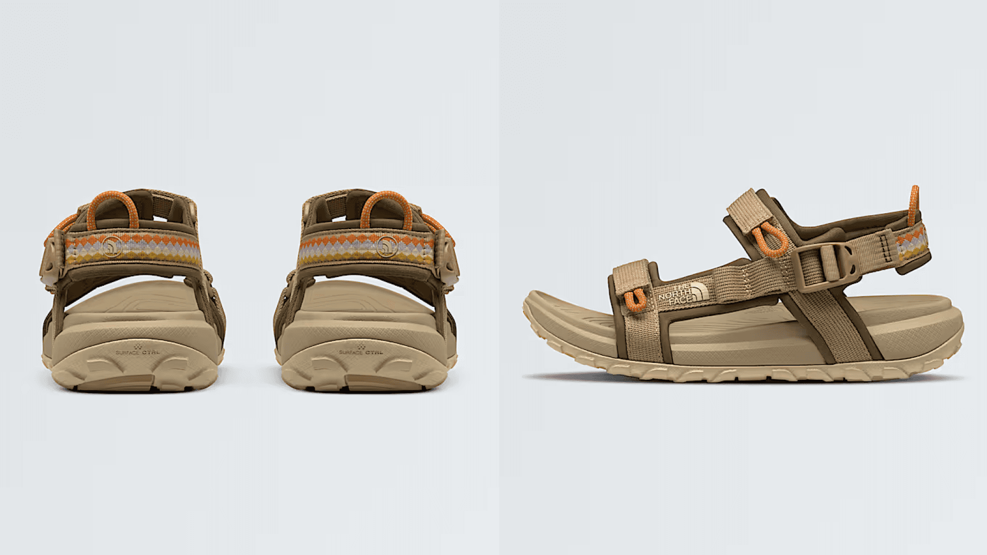 Women's sandals in a beige colorway