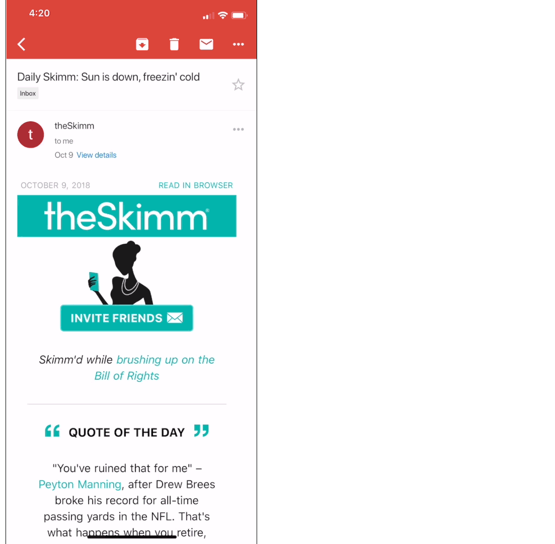 Step one: kabob. Step two: 'Move to'. Step three: 'Primary'