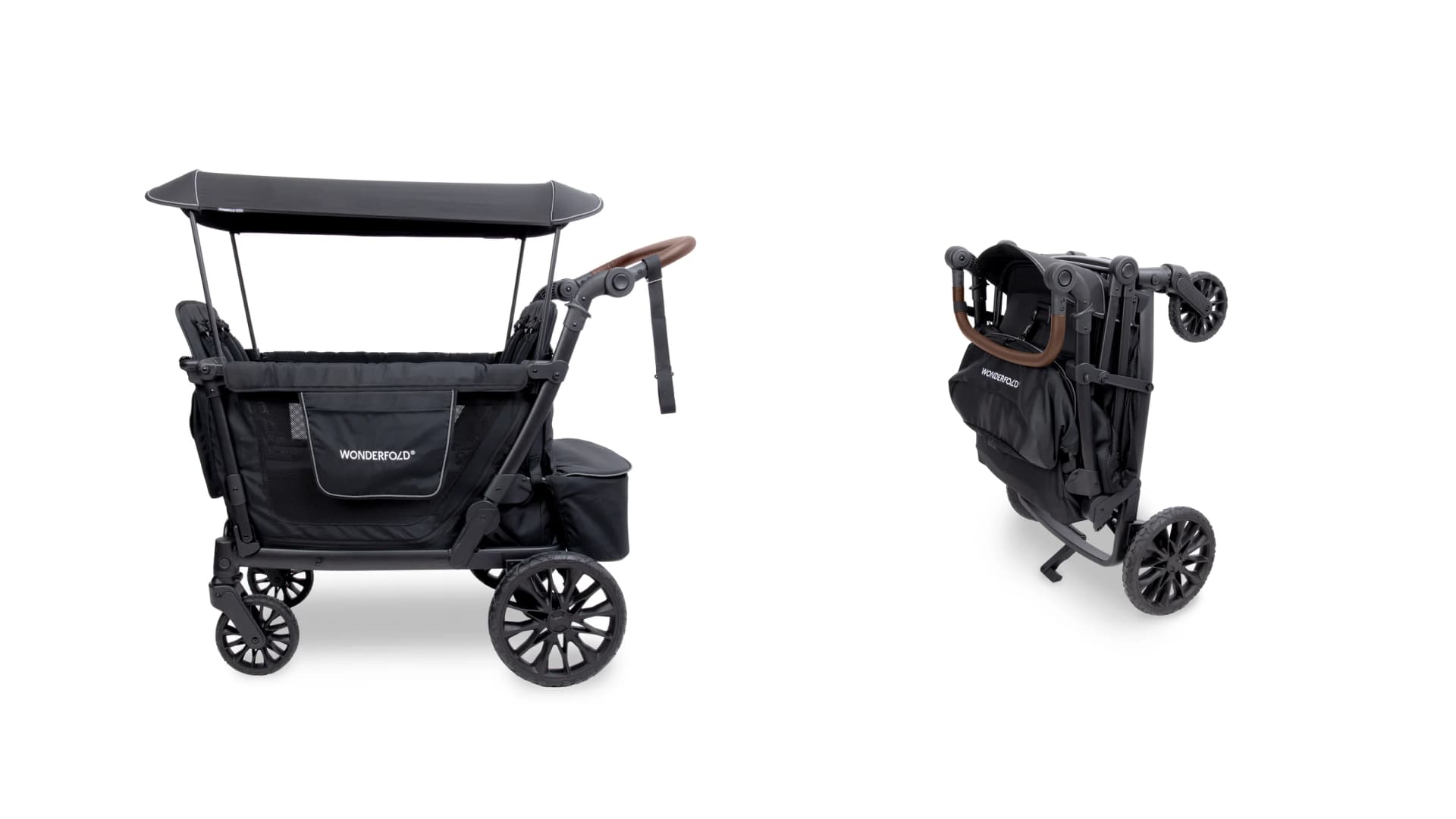 A 4-seater wagon for kids.