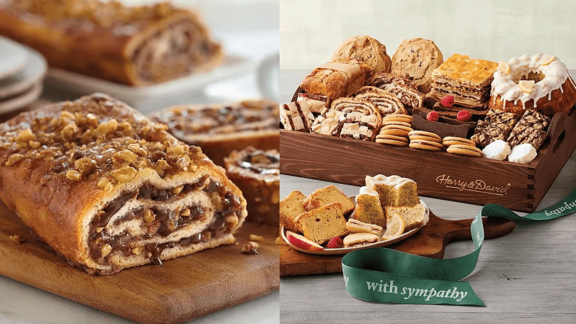 harry & david baked goods tray