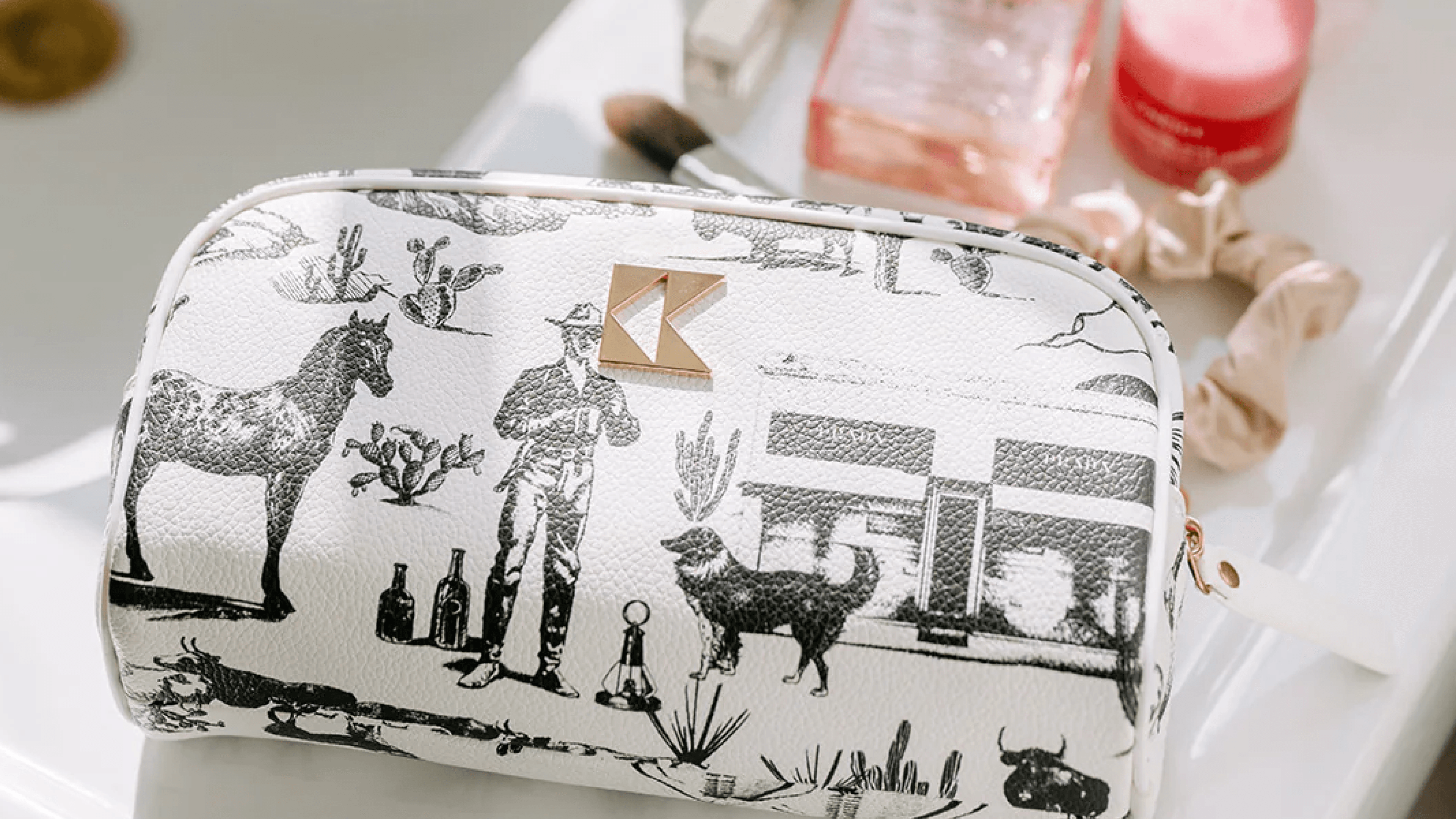 katie kime accessory bag