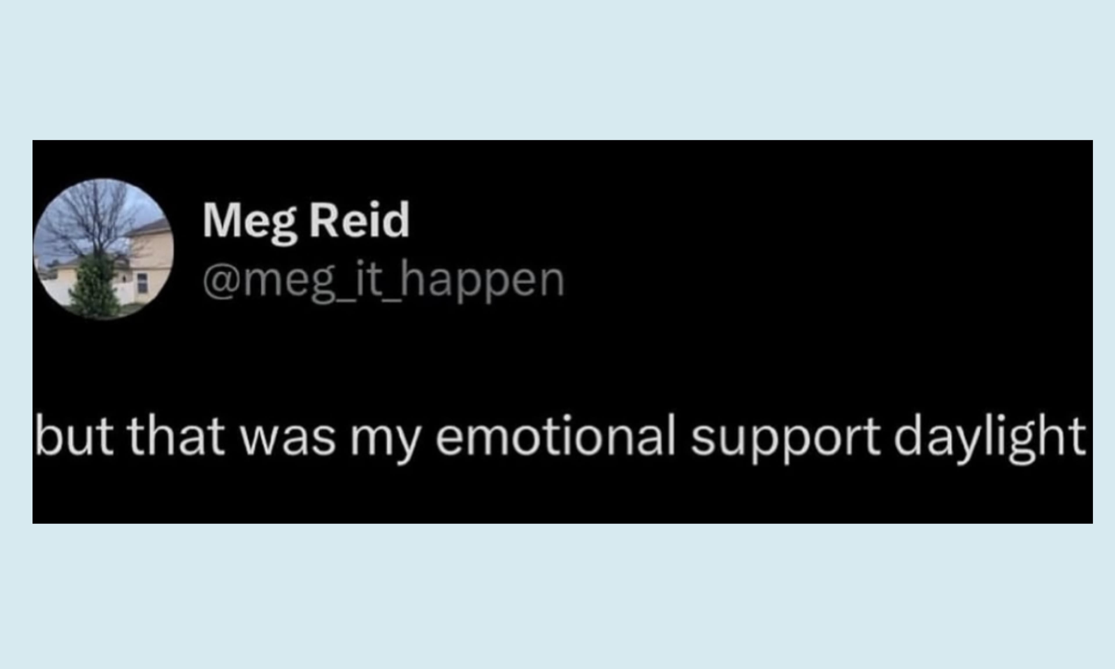 emotional support daylight