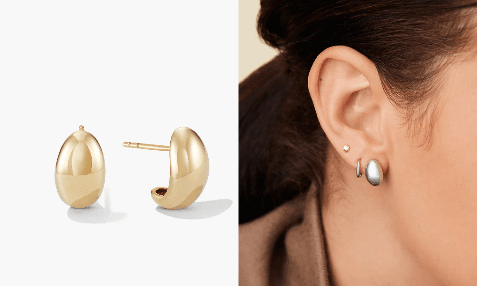 huggie earrings