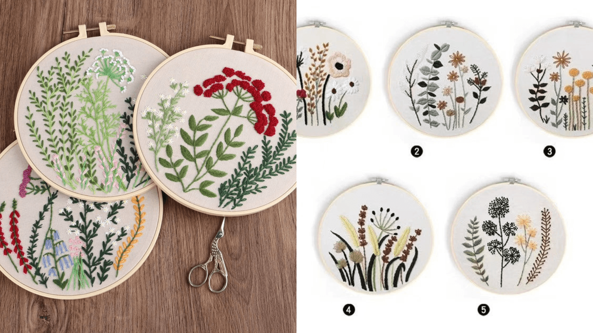 Embroidery crafting hobbies