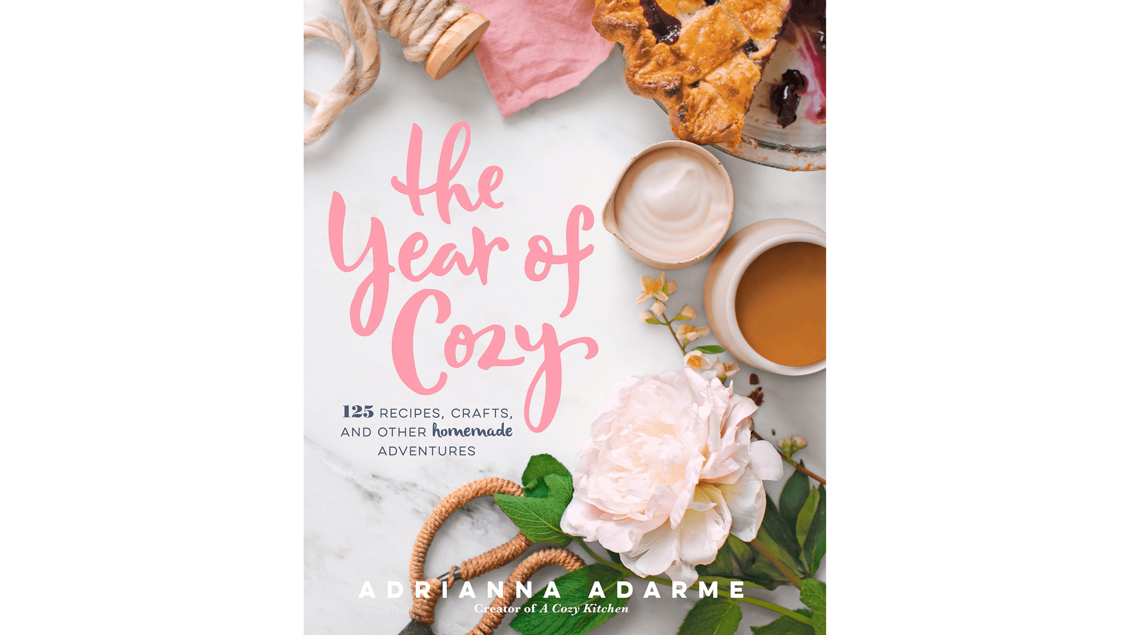 book filled with DIY crafts, recipes, and things to do indoors