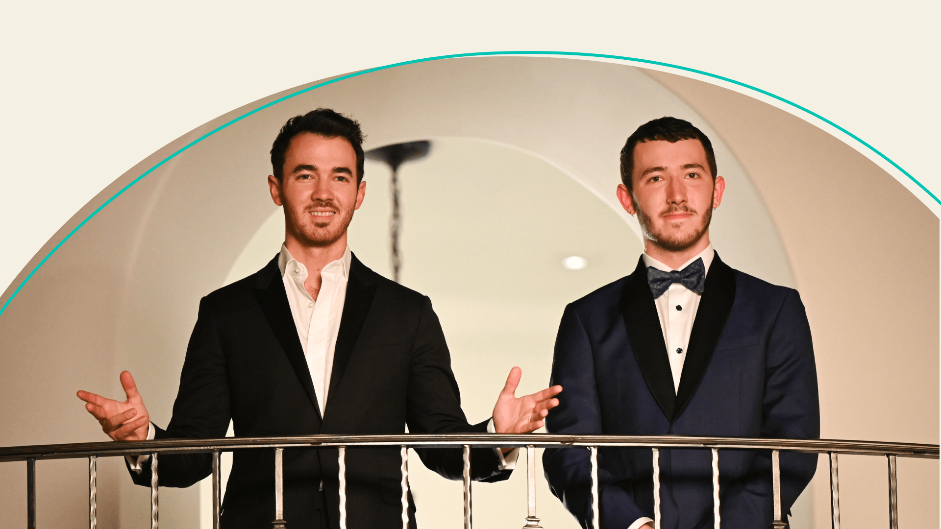 Frankie and Kevin Jonas