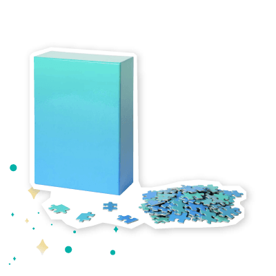 Areaware Gradient Puzzle - celebrate smarter