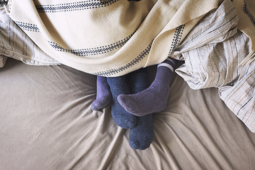 Featured image for Why wearing socks in bed could lead to more orgasms