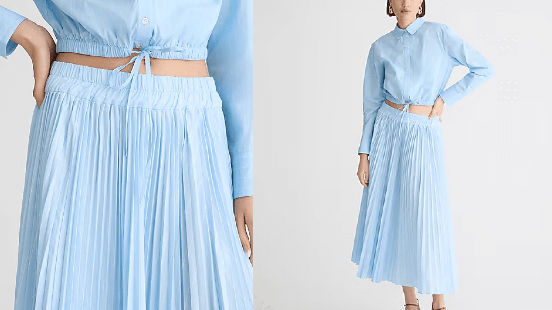 J.Crew Pleated Skirt