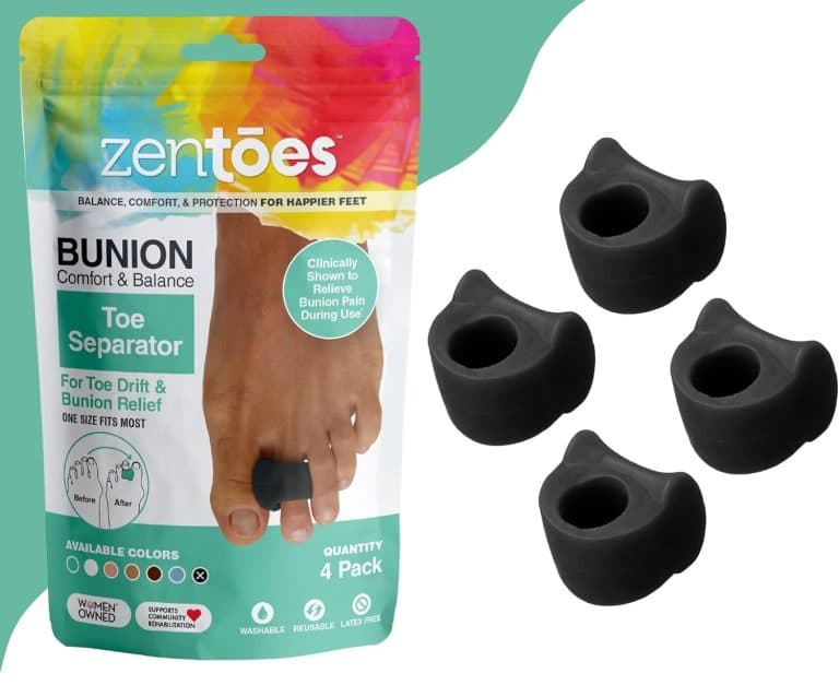 zen toes, podiatrist-recommended toe separators