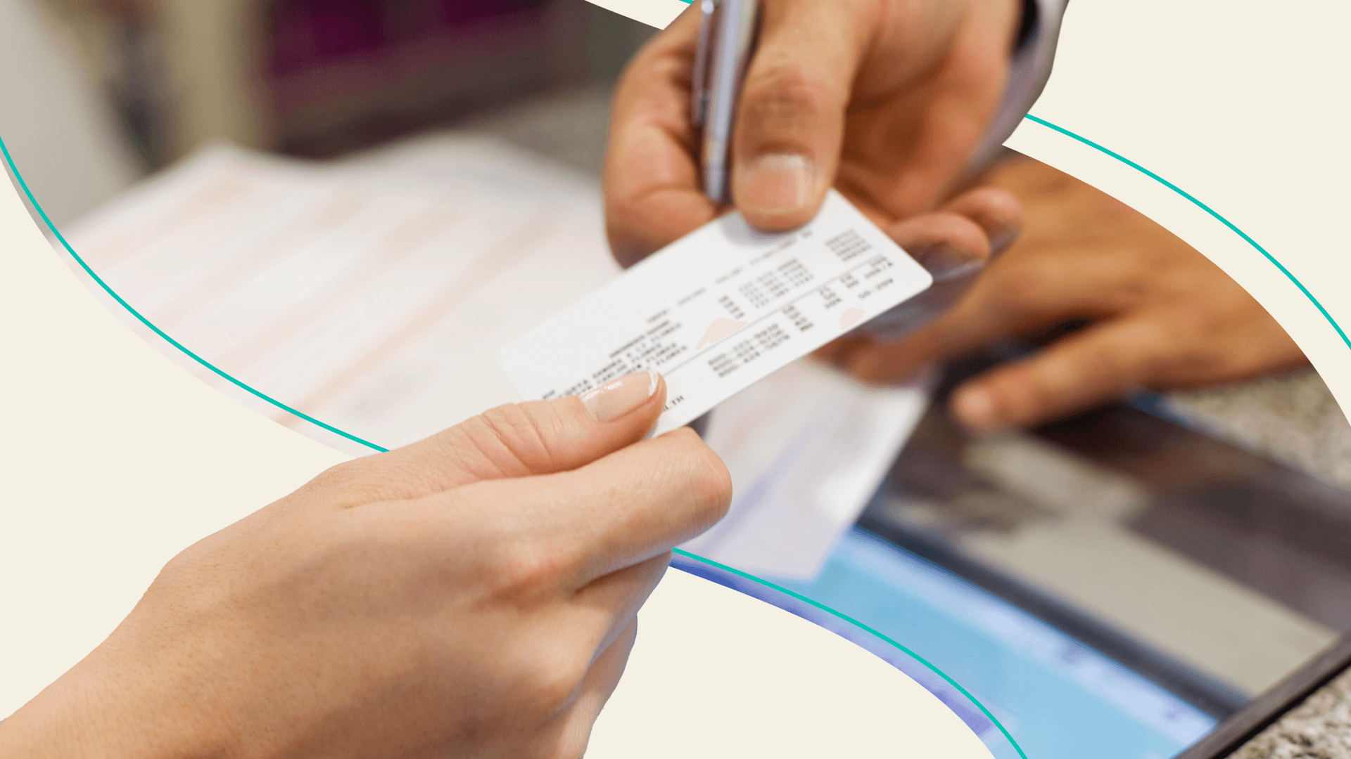 Tight rope walker over insurance policies