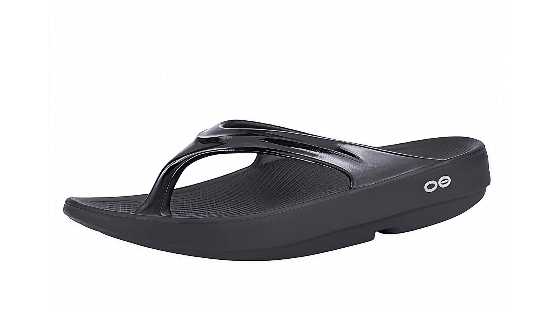 Black flip-flop