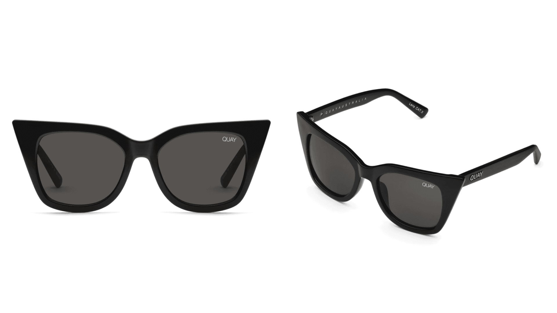 Quay black sunglasses