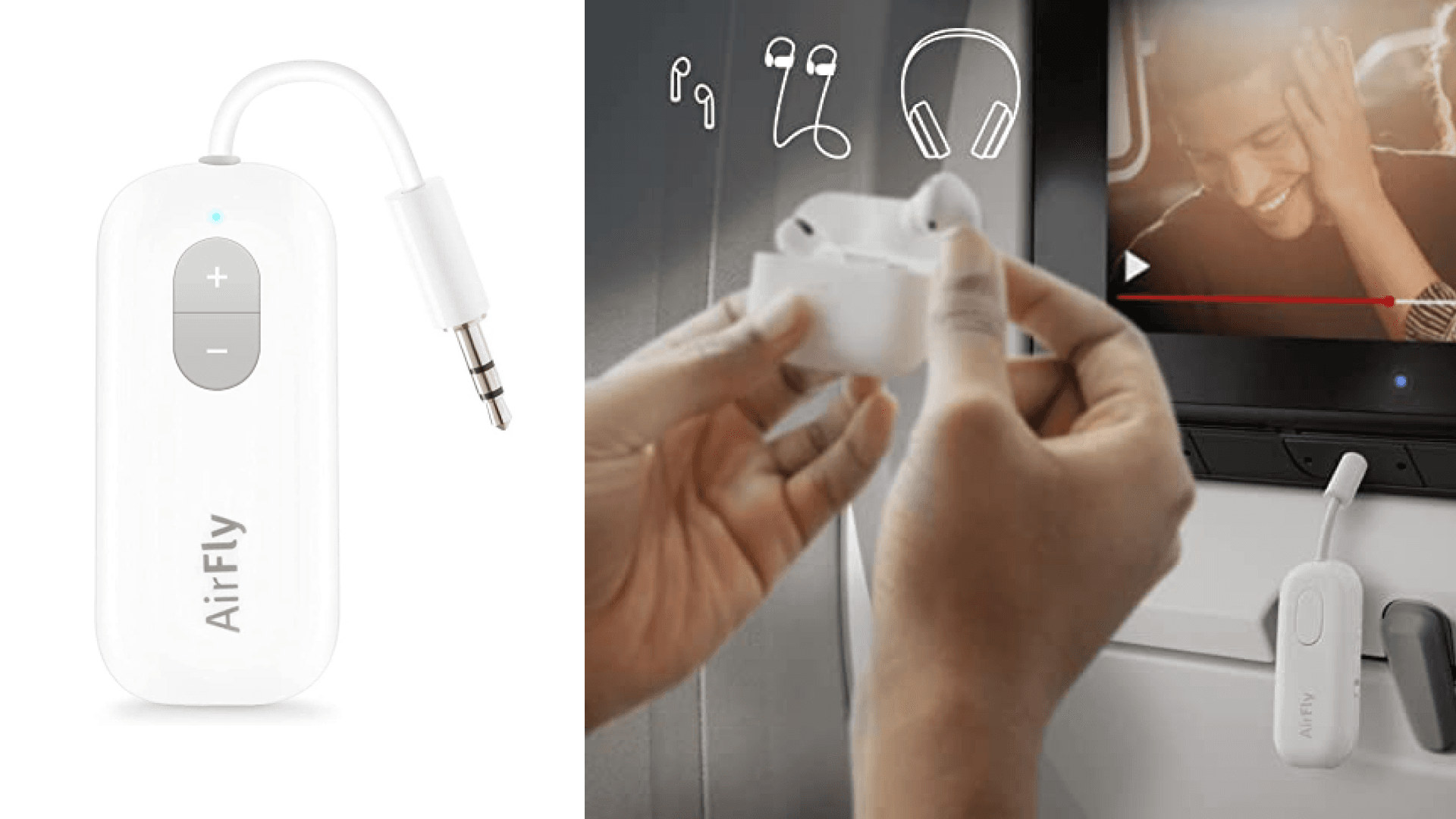 bluetooth transmitter and receiver that'll help you connect headphones to other devices