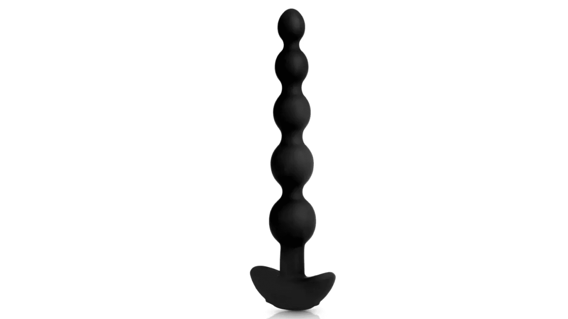 Black anal beads