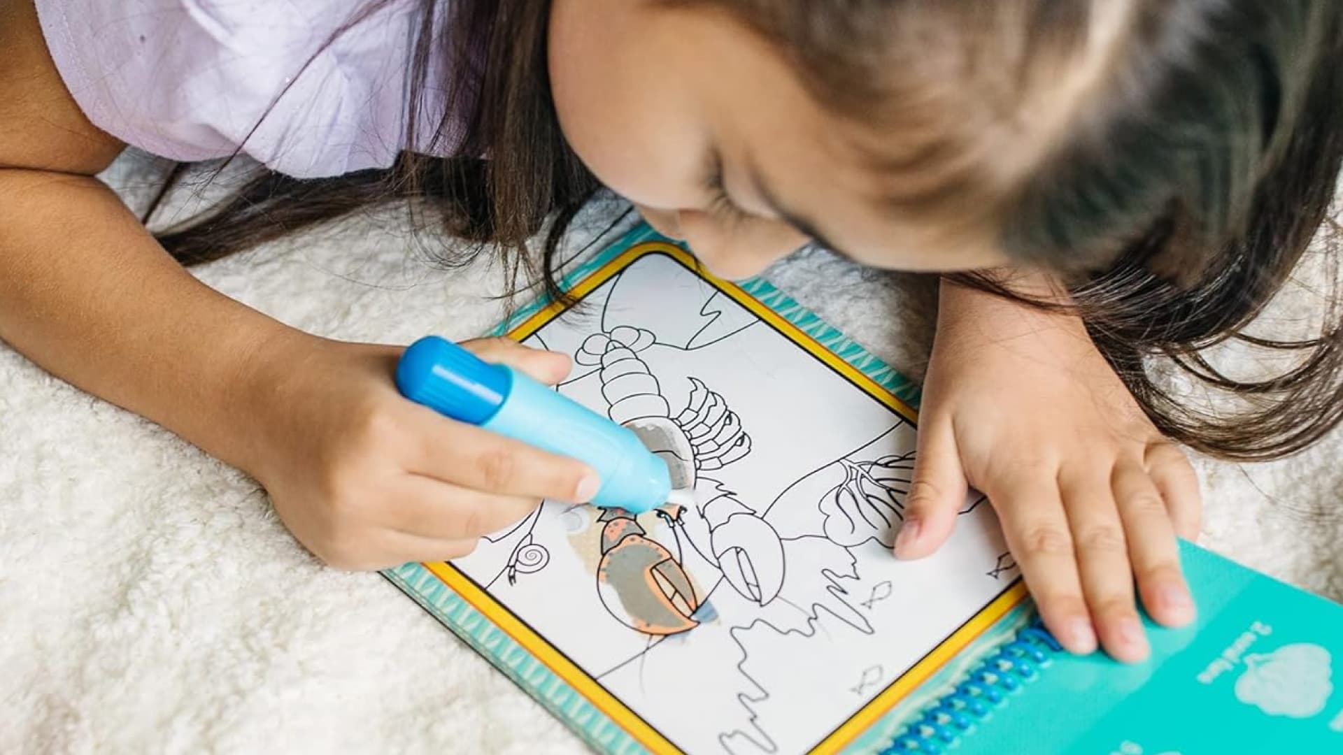 mess-free coloring set