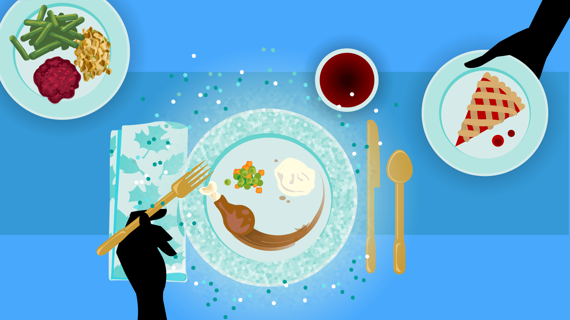 Setting the table like an adult