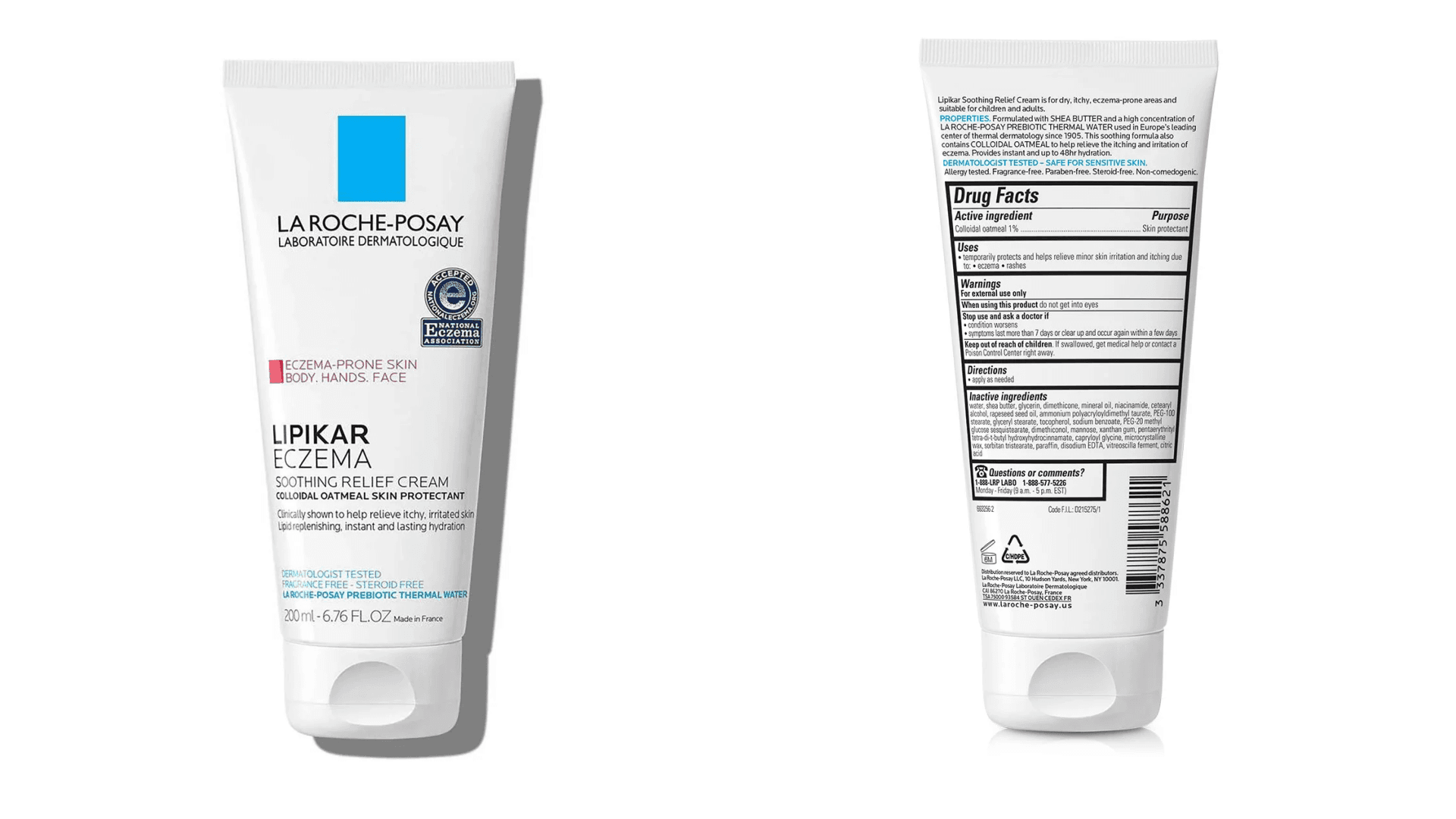 La Roche-Posay Lipikar Eczema Soothing Relief Cream