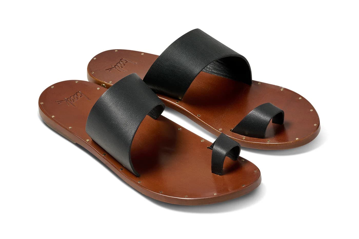 Beek Finch Leather Toe Ring Sandal