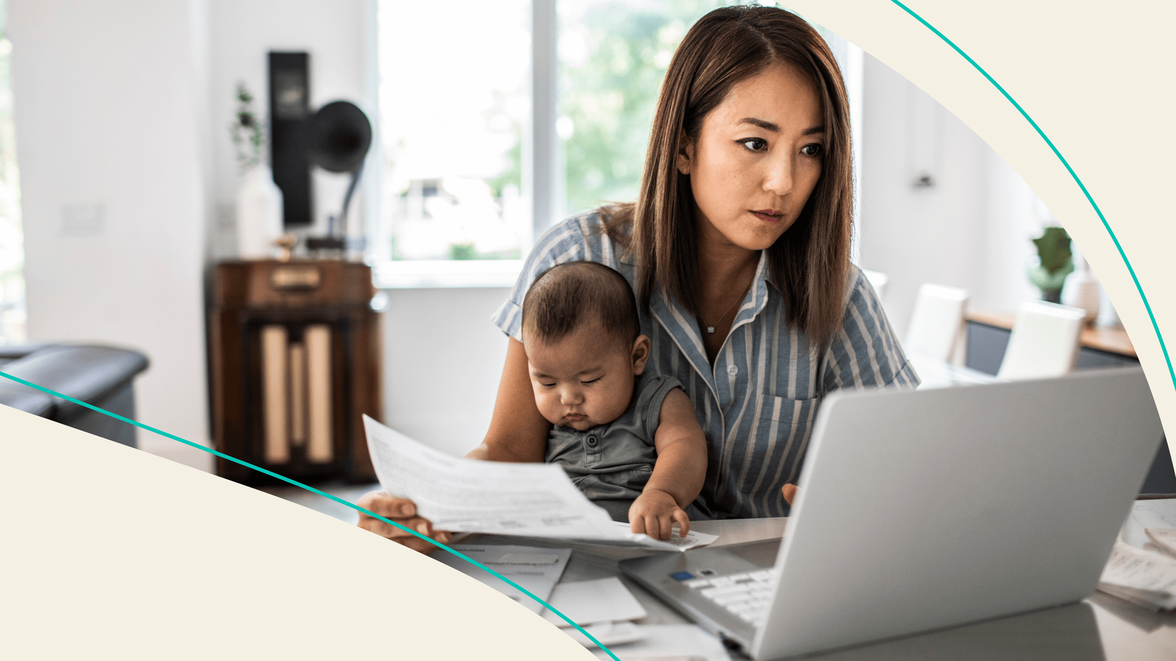 A woman looking into her 401(k) program