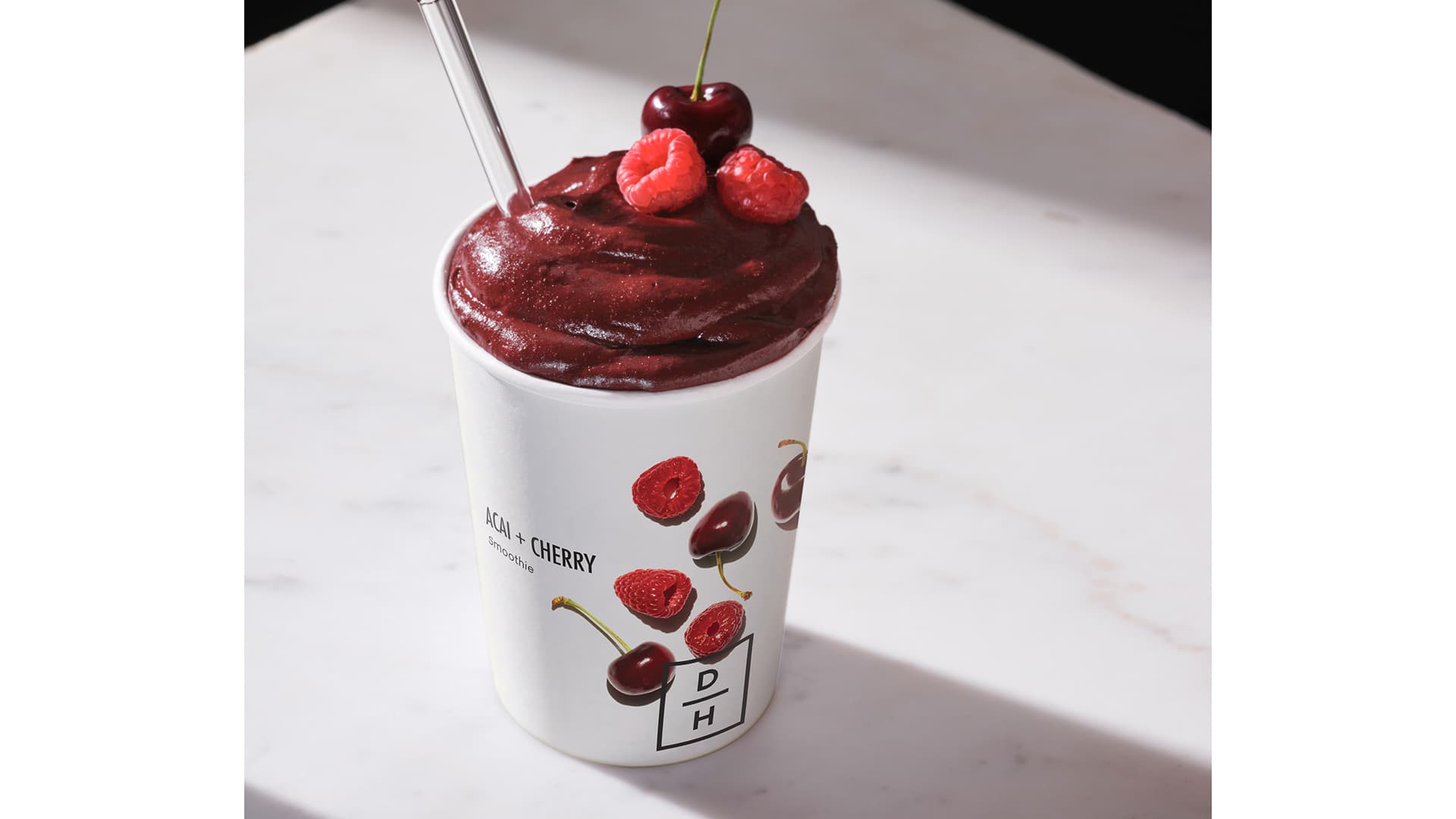 Daily Harvest Acai + Cherry Smoothie