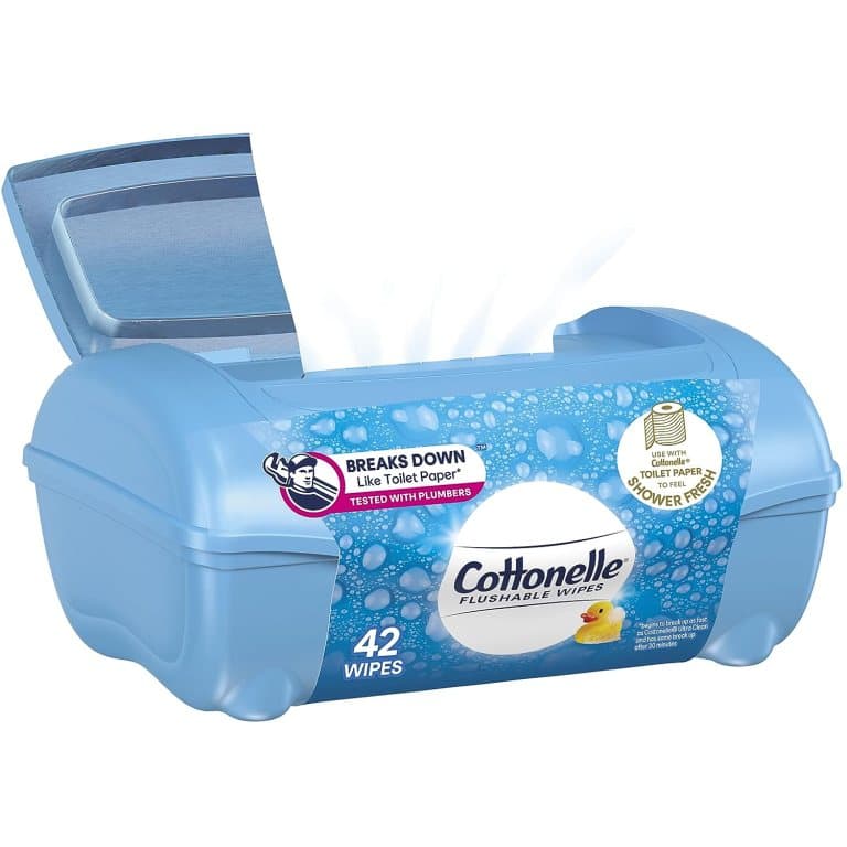 cottonelle freshcare flushable wipes