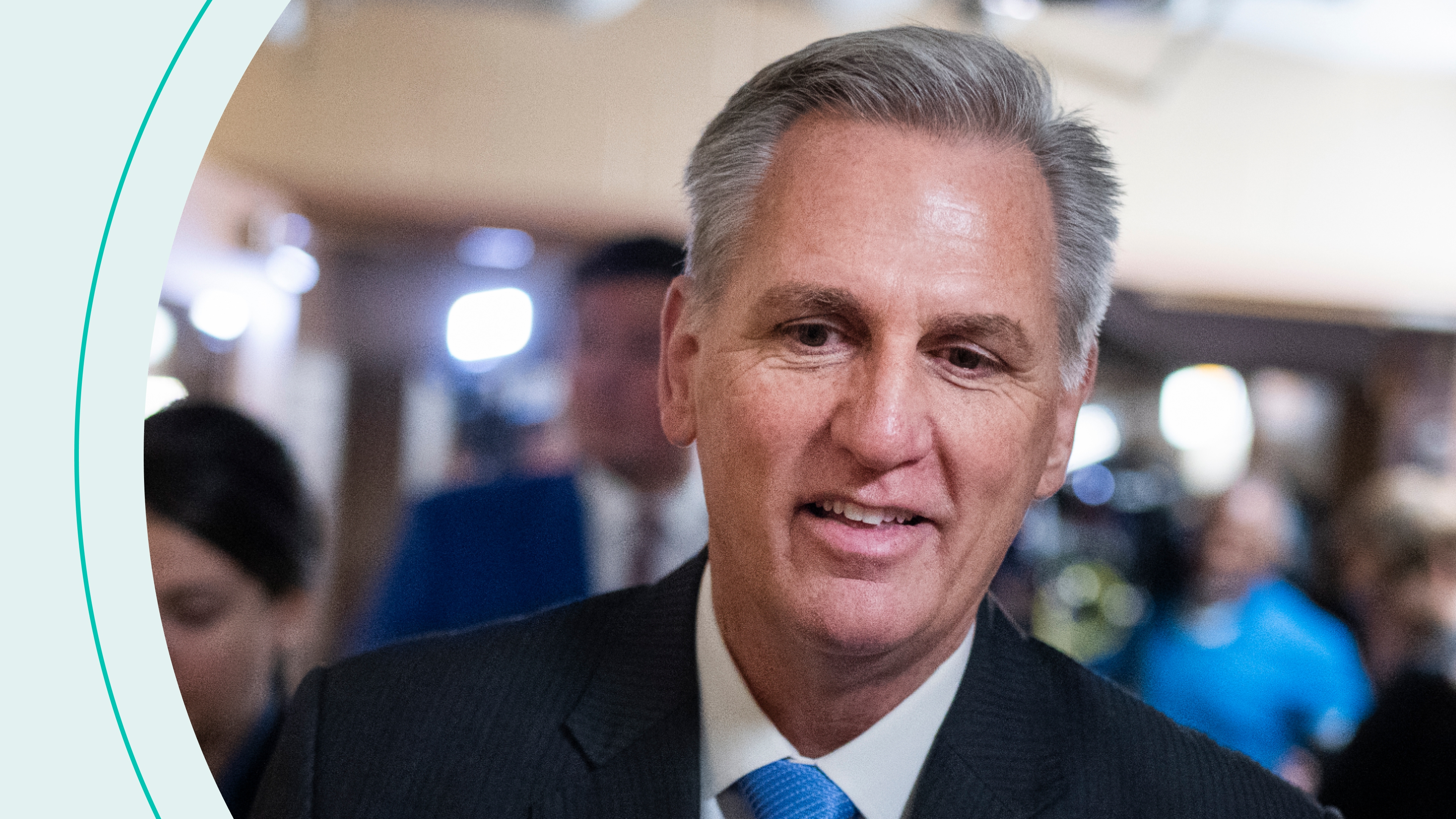 Speaker of the House Kevin McCarthy, R-Calif., is seen after addressing the media about classified documents found at an office once used by President Joe Biden