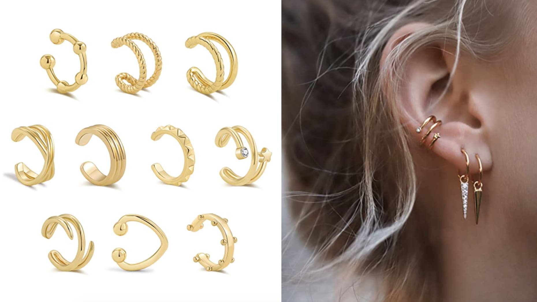 Mix-and-match earcuffs