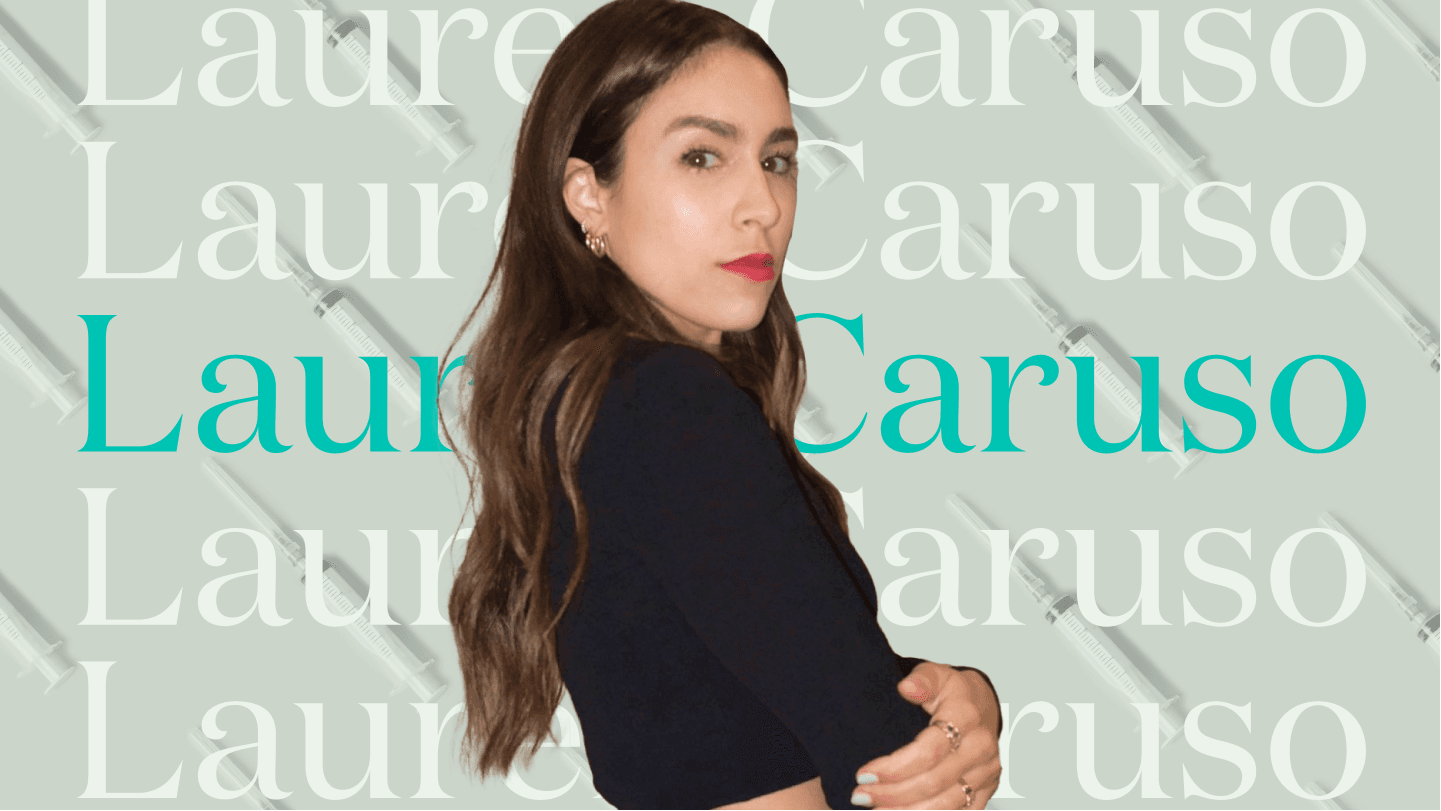 Image of Lauren Caruso in front of teal background